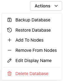 pgEdge Database Console
