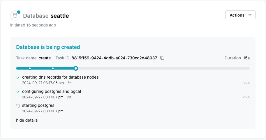 Initializing a Cluster