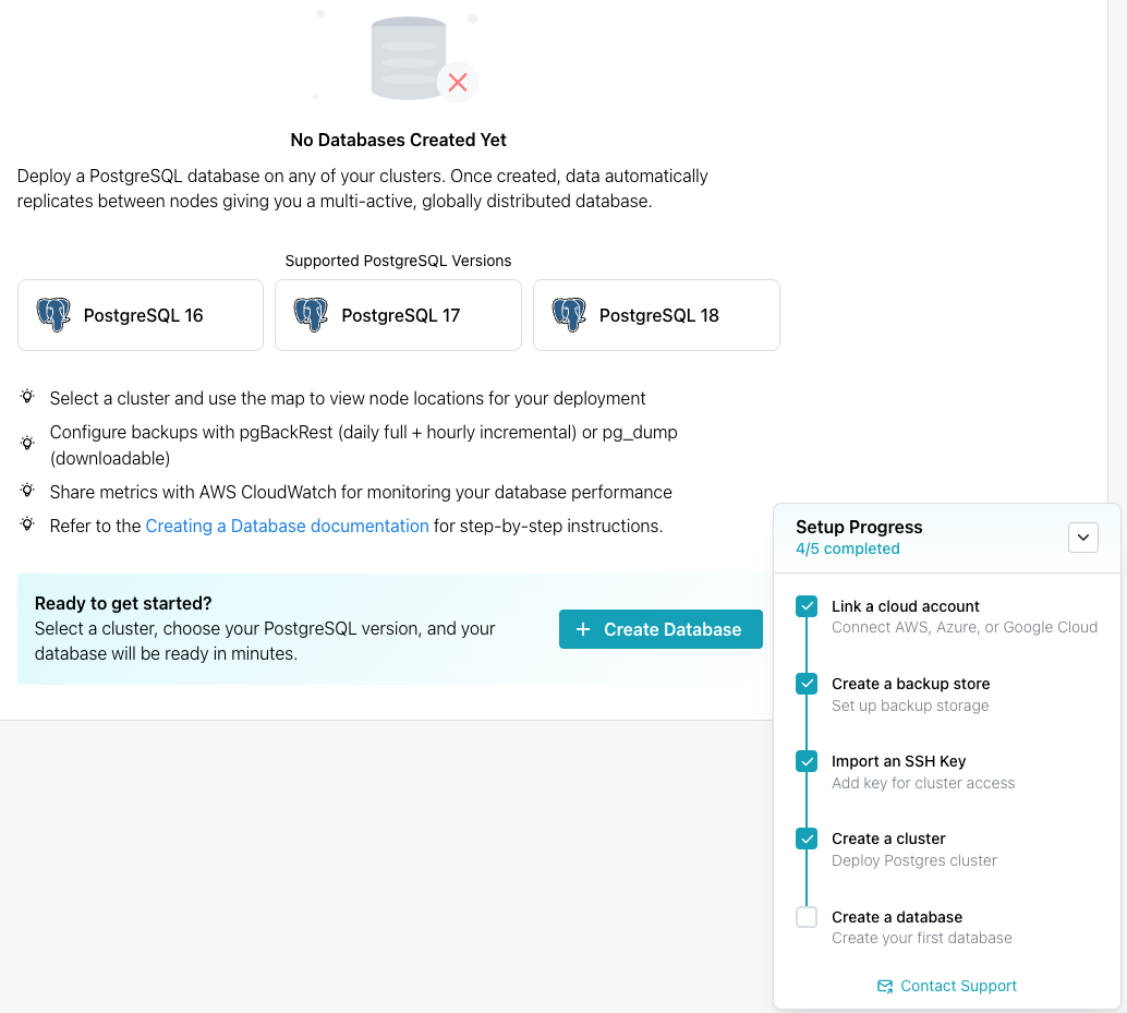 Select Import SSH Key